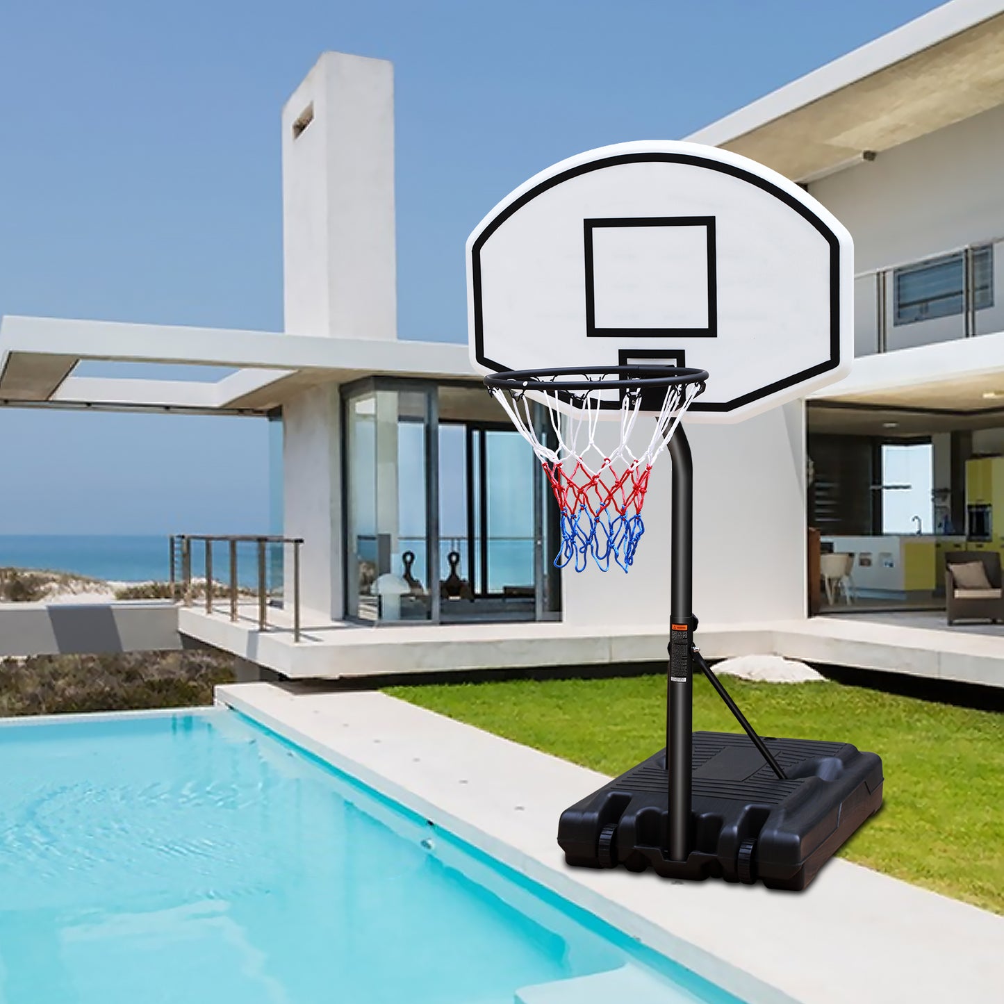 Poolside Slam Dunk Basketball Hoop