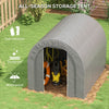 Outsunny Durable Garden Storage Tent – Waterproof Outdoor Shed for Bikes and Tools