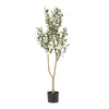 Lifelike Olive Tree Decor