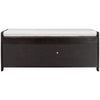 Stylish Storage Bench with Cushioned Seat