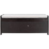 Stylish Storage Bench with Cushioned Seat
