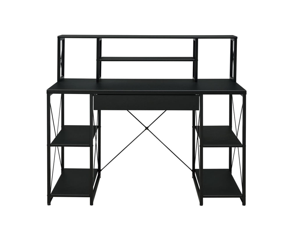 Sleek Black Amiel Desk