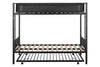 Cozy Twin Bunk Bed with Trundle - Sturdy & Noise-Free Design