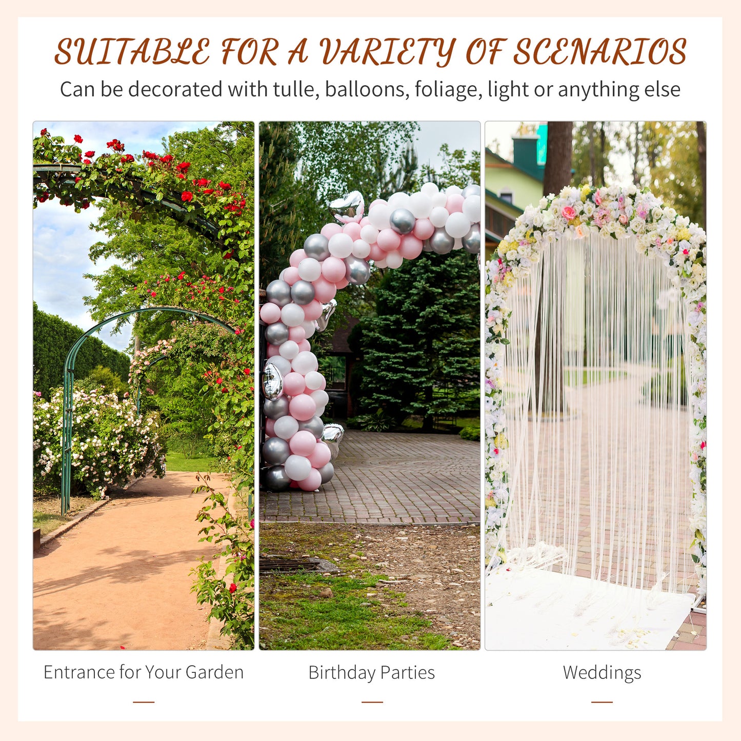 Elegant Garden Arch Trellis