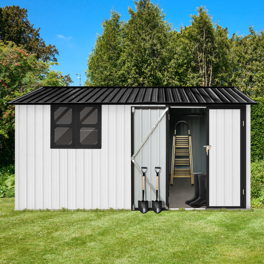 Stylish Garden Shed with Window - Modern Outdoor Storage Solution