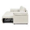 Cozy Convertible Corduroy Sofa Bed with Storage