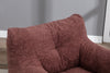 Cozy Teddy Foam Bean Bag Chair