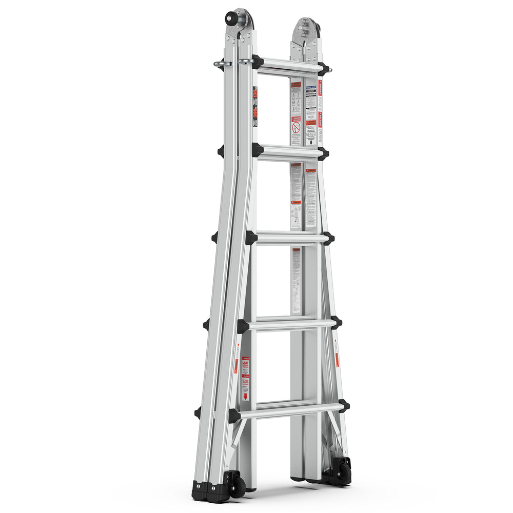 Versatile Wheels-Up Ladder