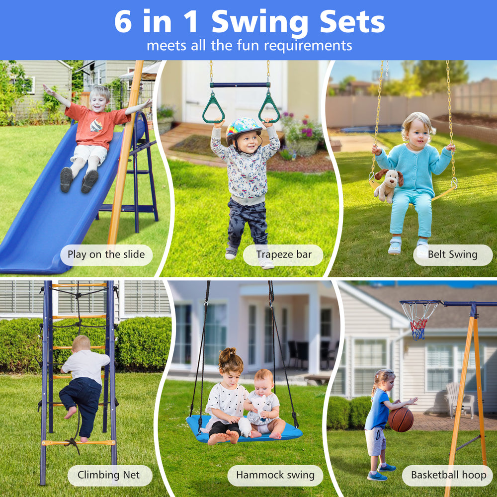 Ultimate Backyard Adventure Swing Set