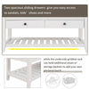 Stylish Storage Bench with Cushion