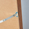 Elegant Wood Grain Full-Length Mirror