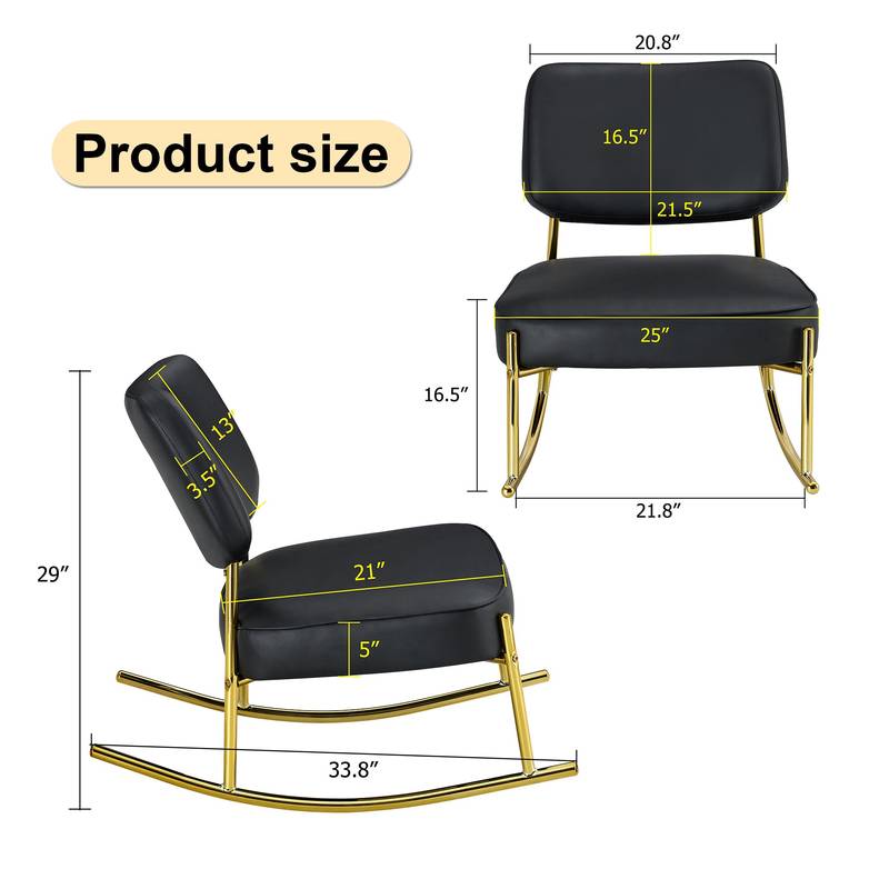 Chic Comfort Rocking Chair