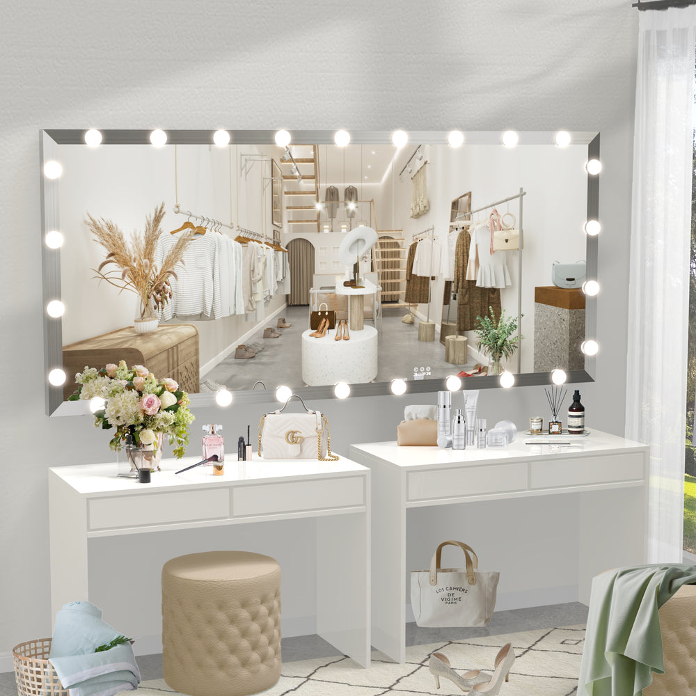 Glow & Style Full-Length Mirror