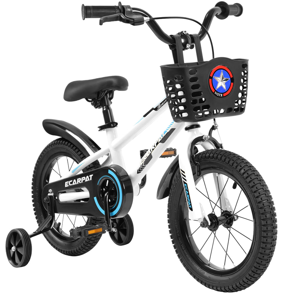 Adventure Ride Kids Bike with Training Wheels and Fun Accessories!