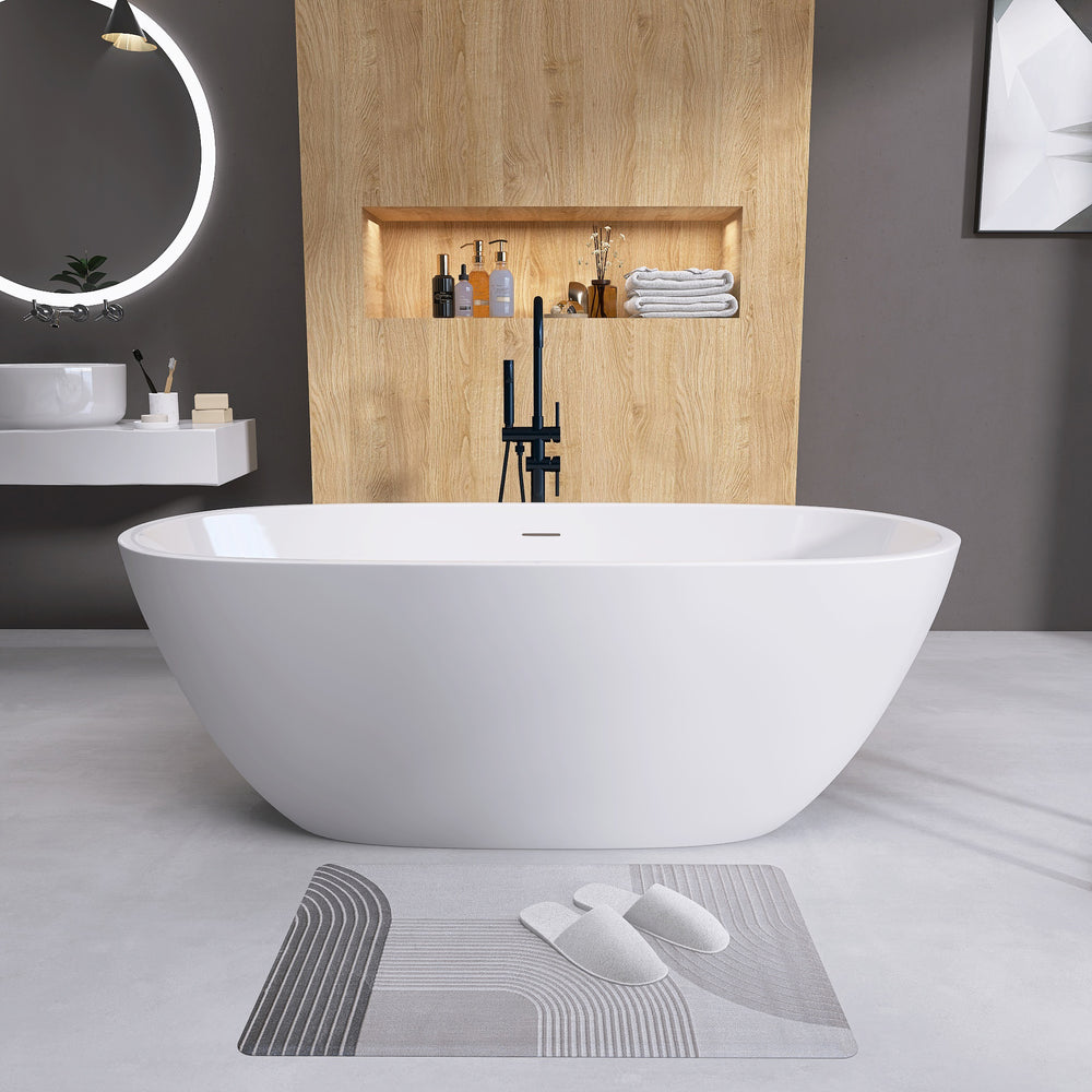 Relax Oval Freestanding Soaking Tub