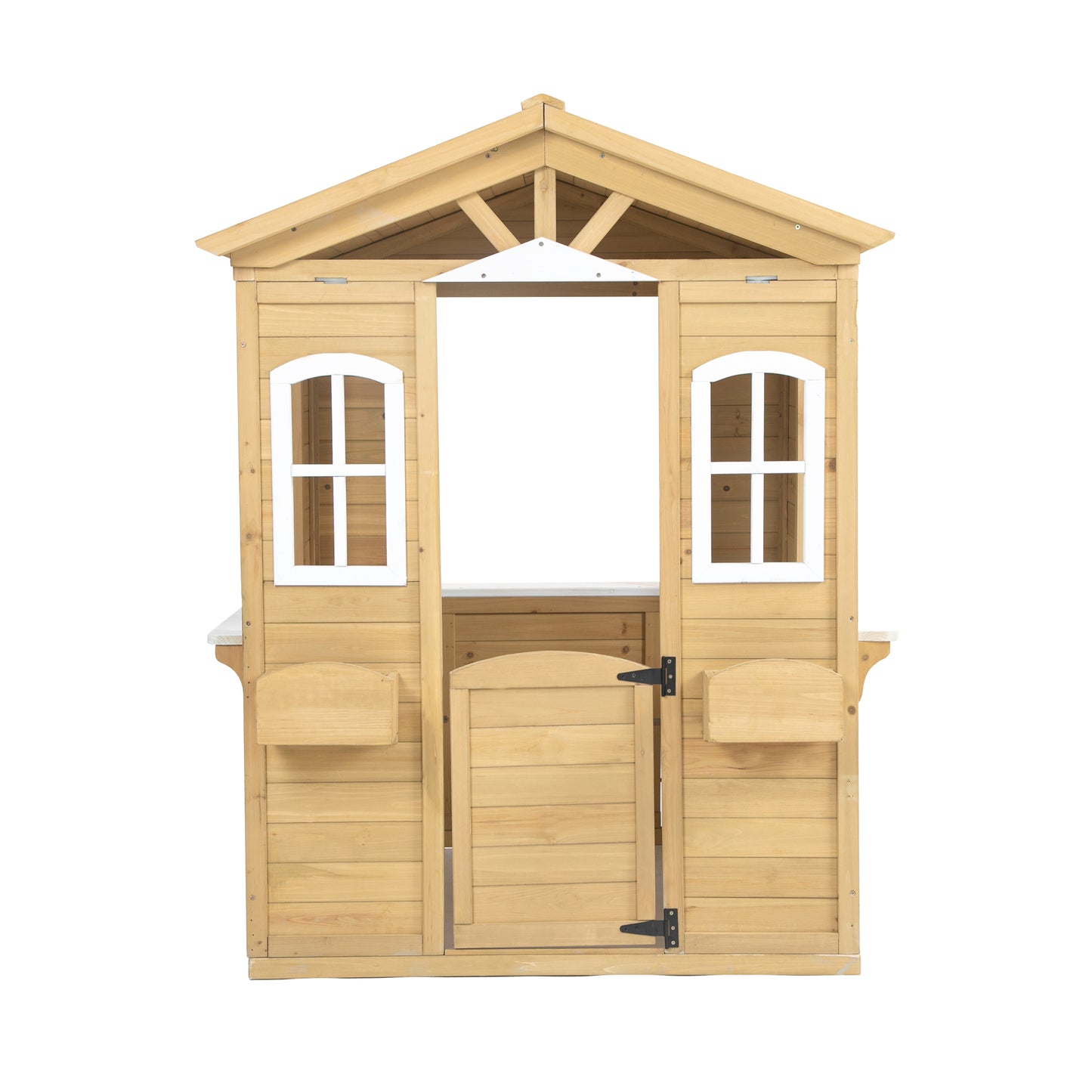 Enchanting Wooden Playhouse for Kids