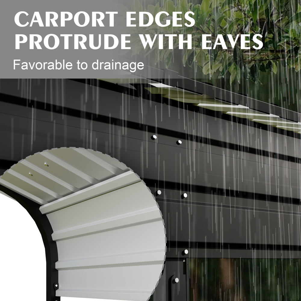 Sturdy Shield Carport Canopy - Heavy Duty Protection for Your Vehicle