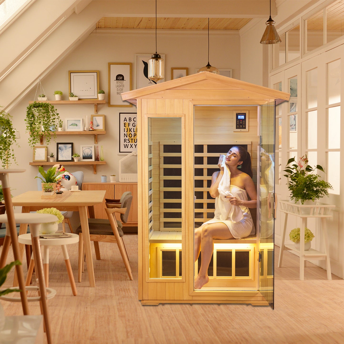 Cozy Duo Outdoor Infrared Sauna