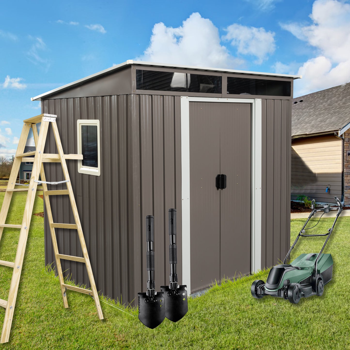 Sunny View Outdoor Storage Shed