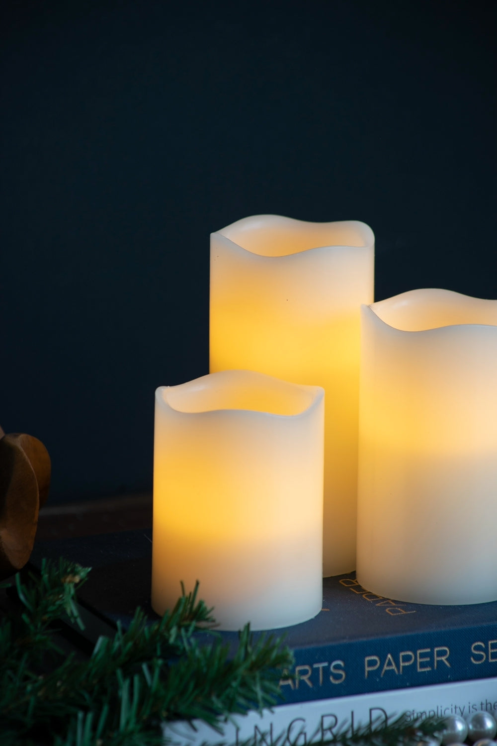 Ivory Glow LED Candles with Remote