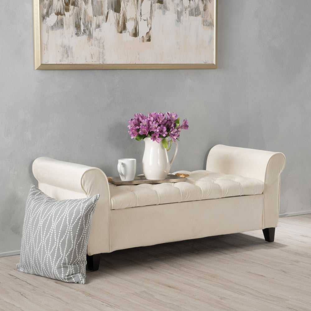 Stylish Hayes Storage Bench