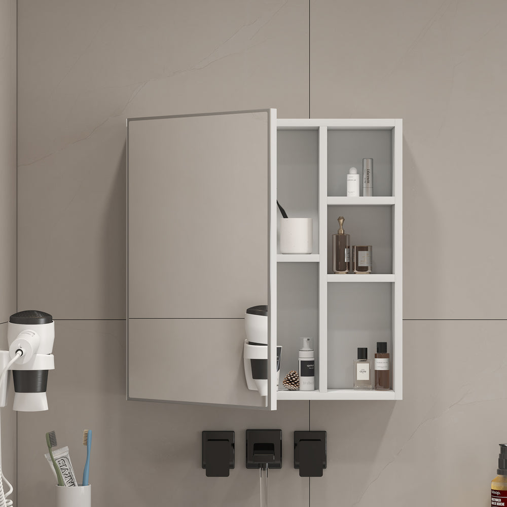 Space-Savvy Mirror Cabinet Duo