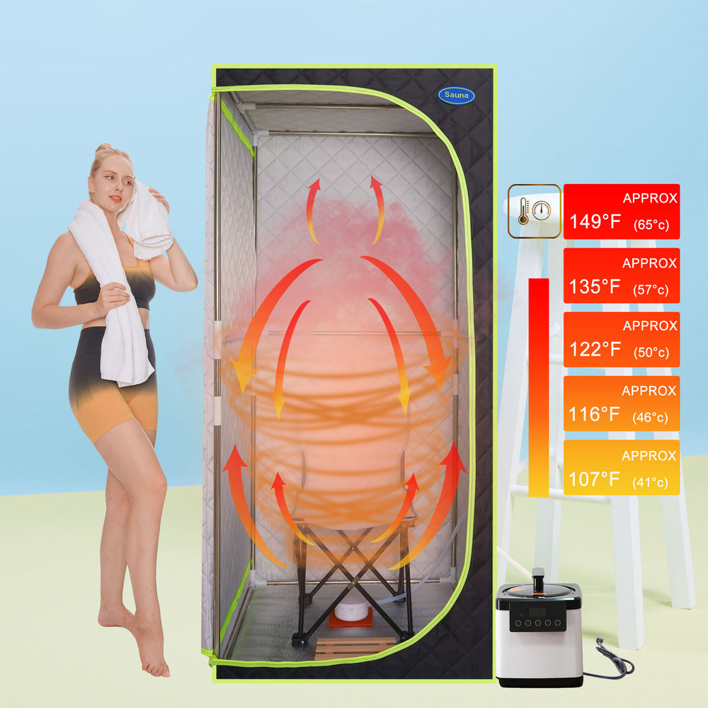 Cozy Home Steam Sauna Tent - Relax and Detox Anywhere!