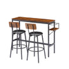 Rustic Wine Bar Table Set