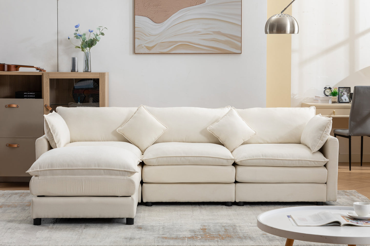 Cozy Corner Modular Sofa Set