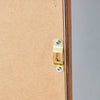 Elegant Wood Grain Full-Length Mirror