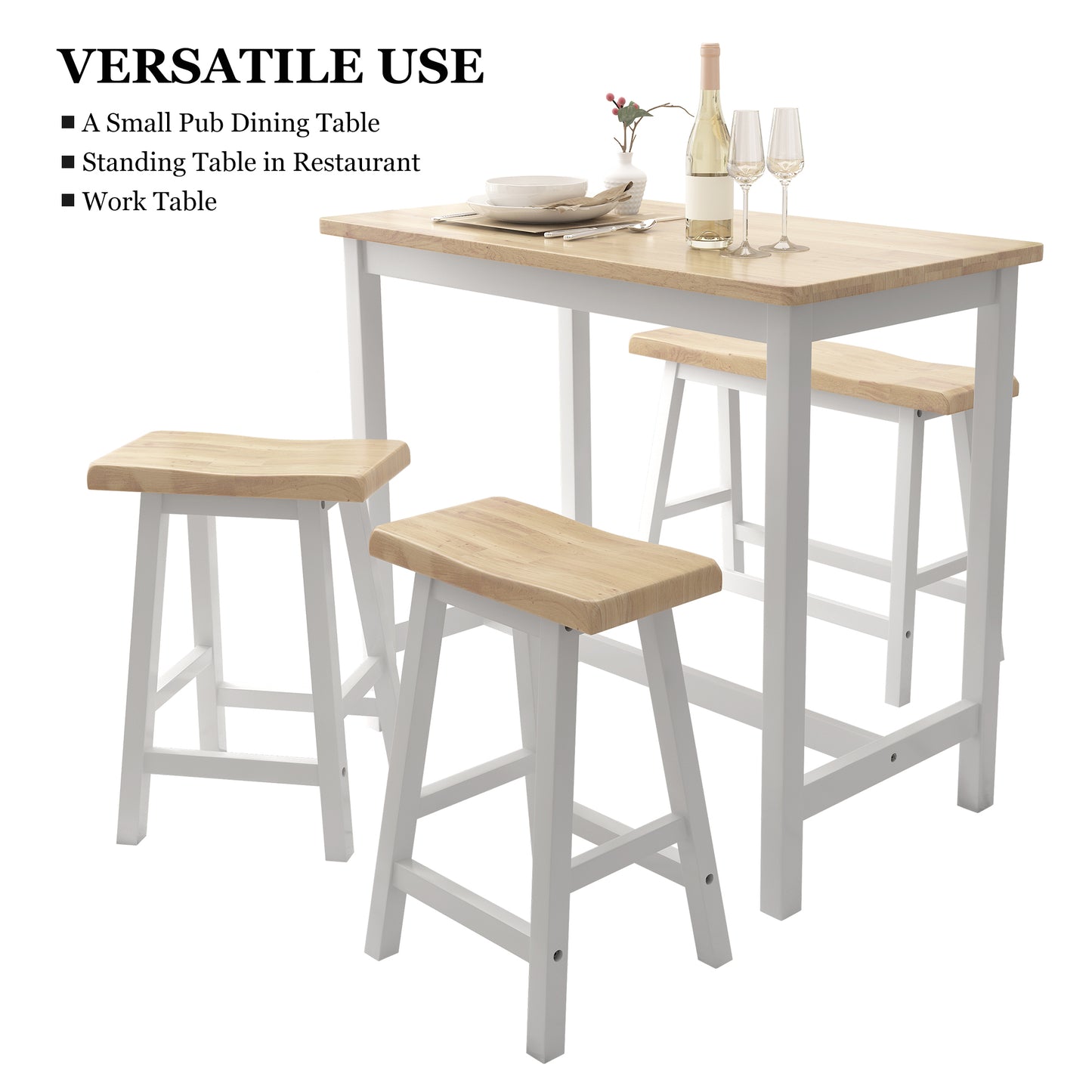 Chic Bistro Dining Set for Cozy Spaces