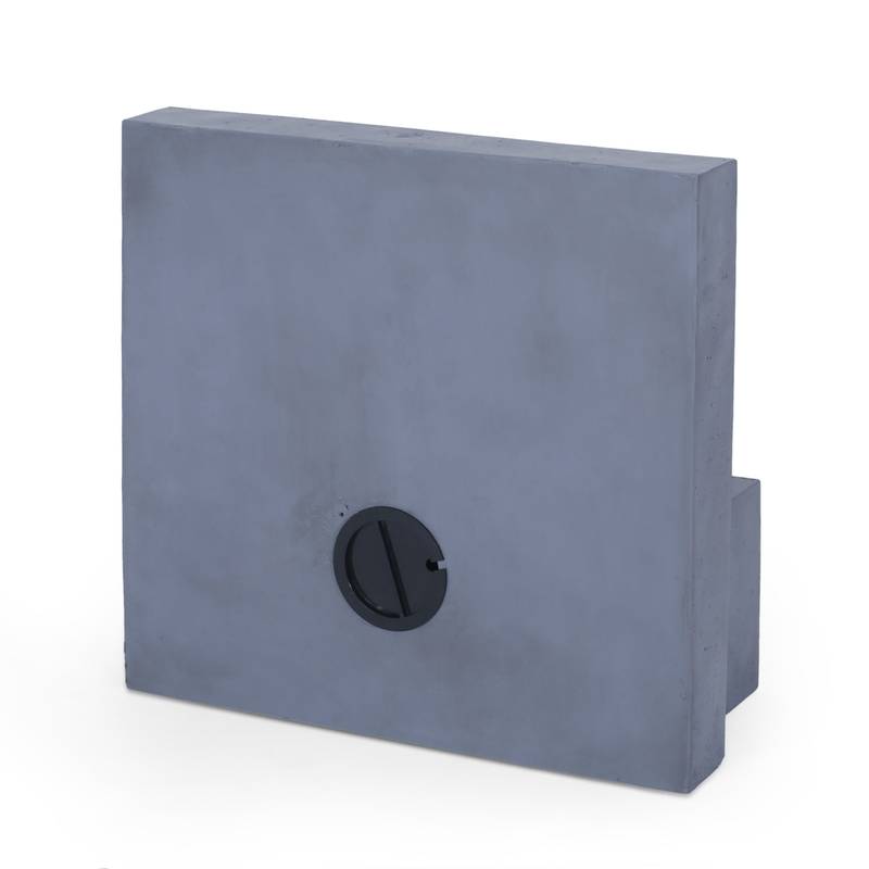 Cody No-Assembly Outdoor Fountain in Light Gray