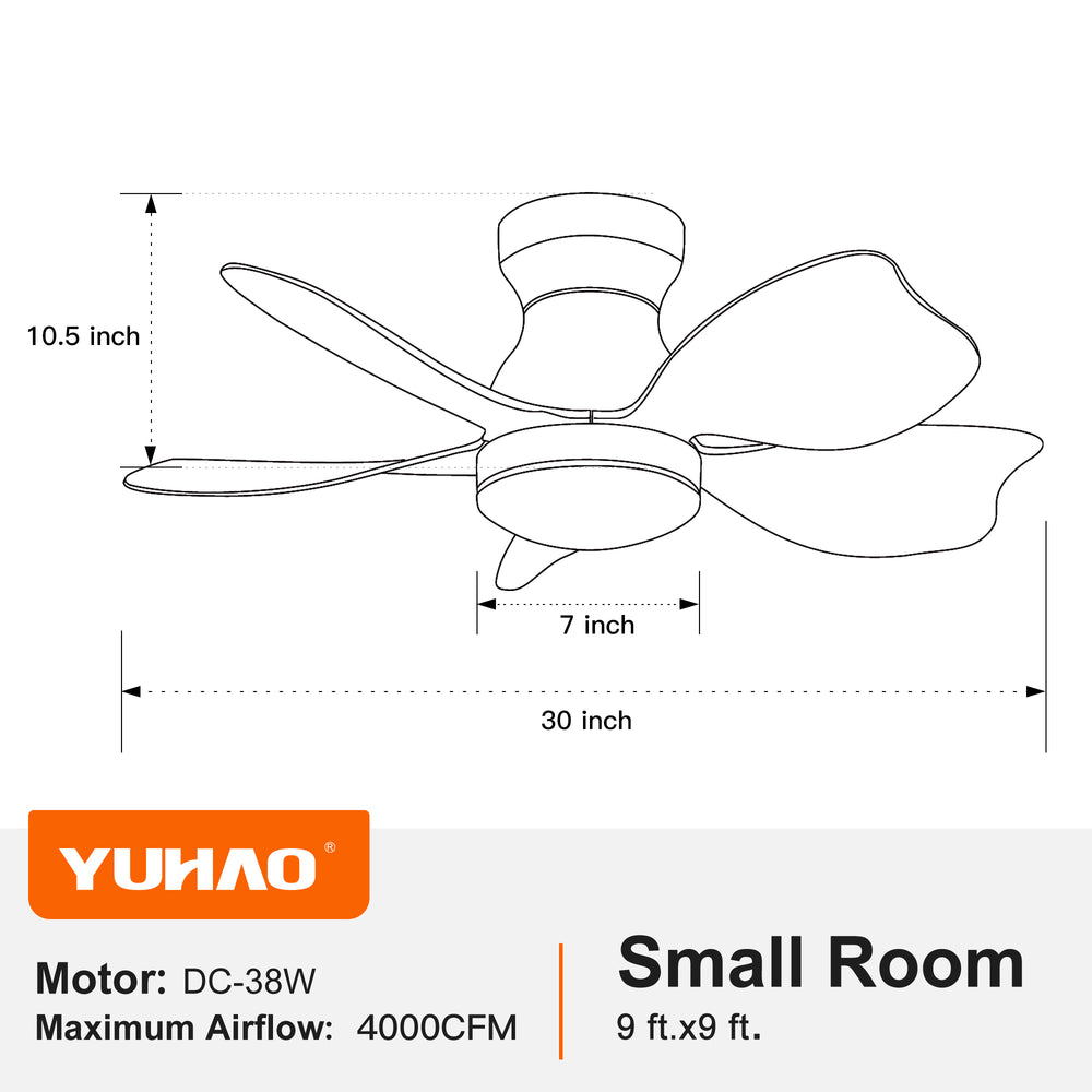 Kiddo's Cozy Ceiling Fan with Remote