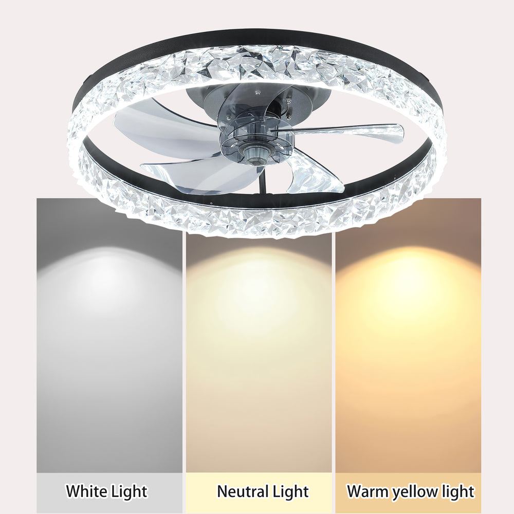 Bright Breeze Fan with Dimmable Lights