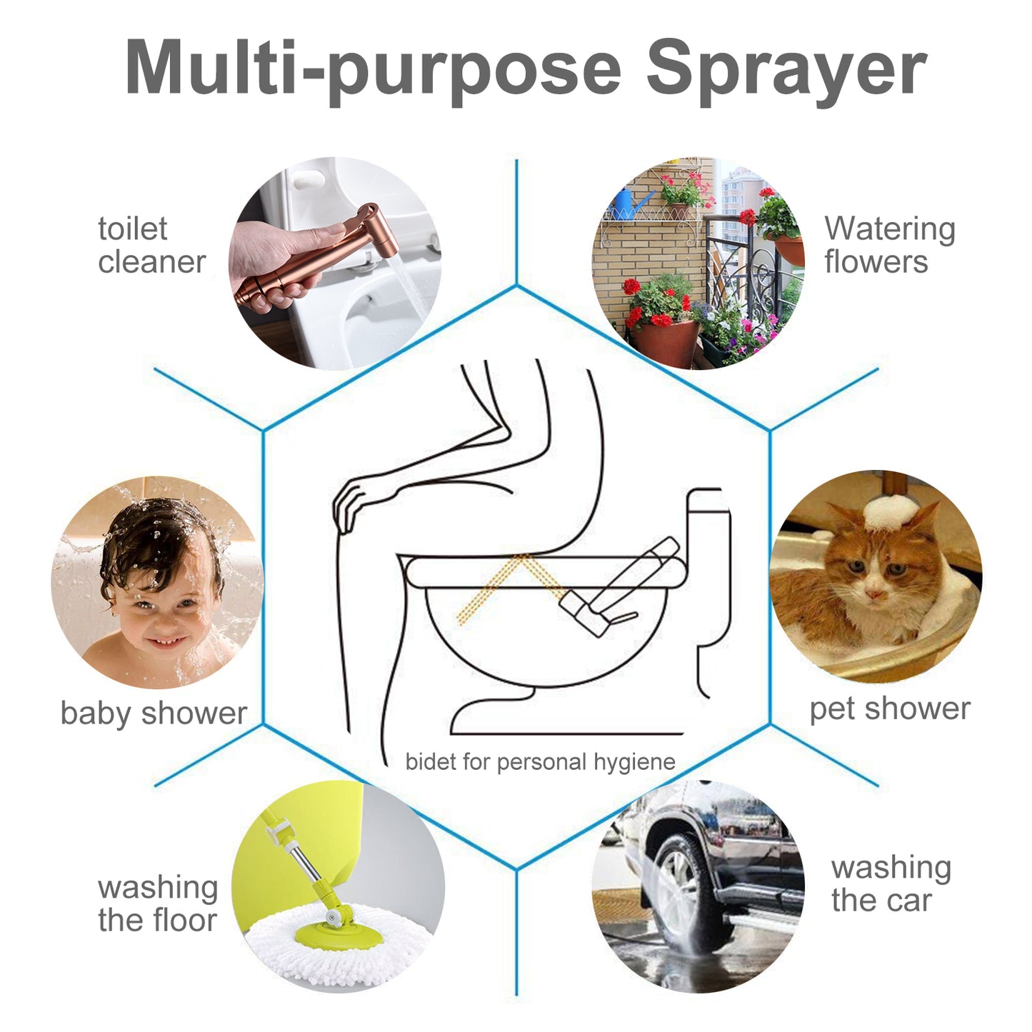 Comfort Clean Bidet Sprayer