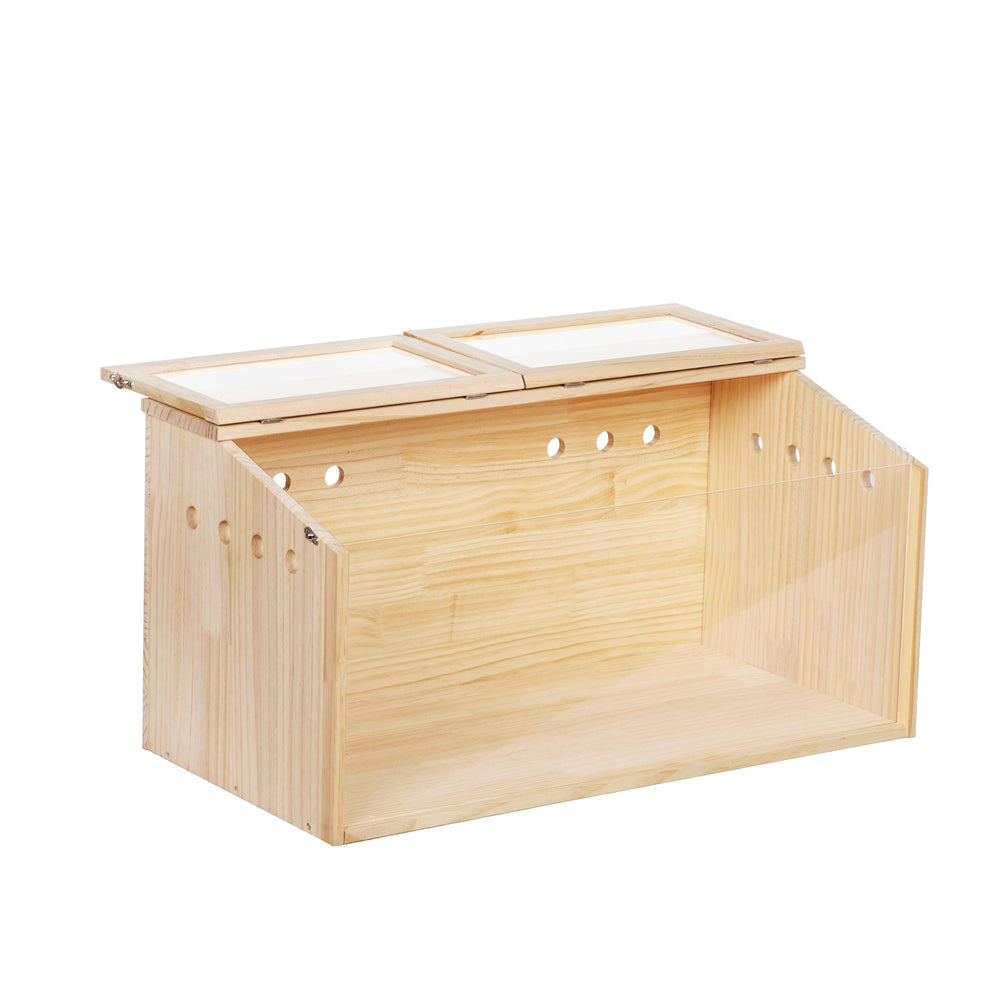 Charming Wooden Hamster Home