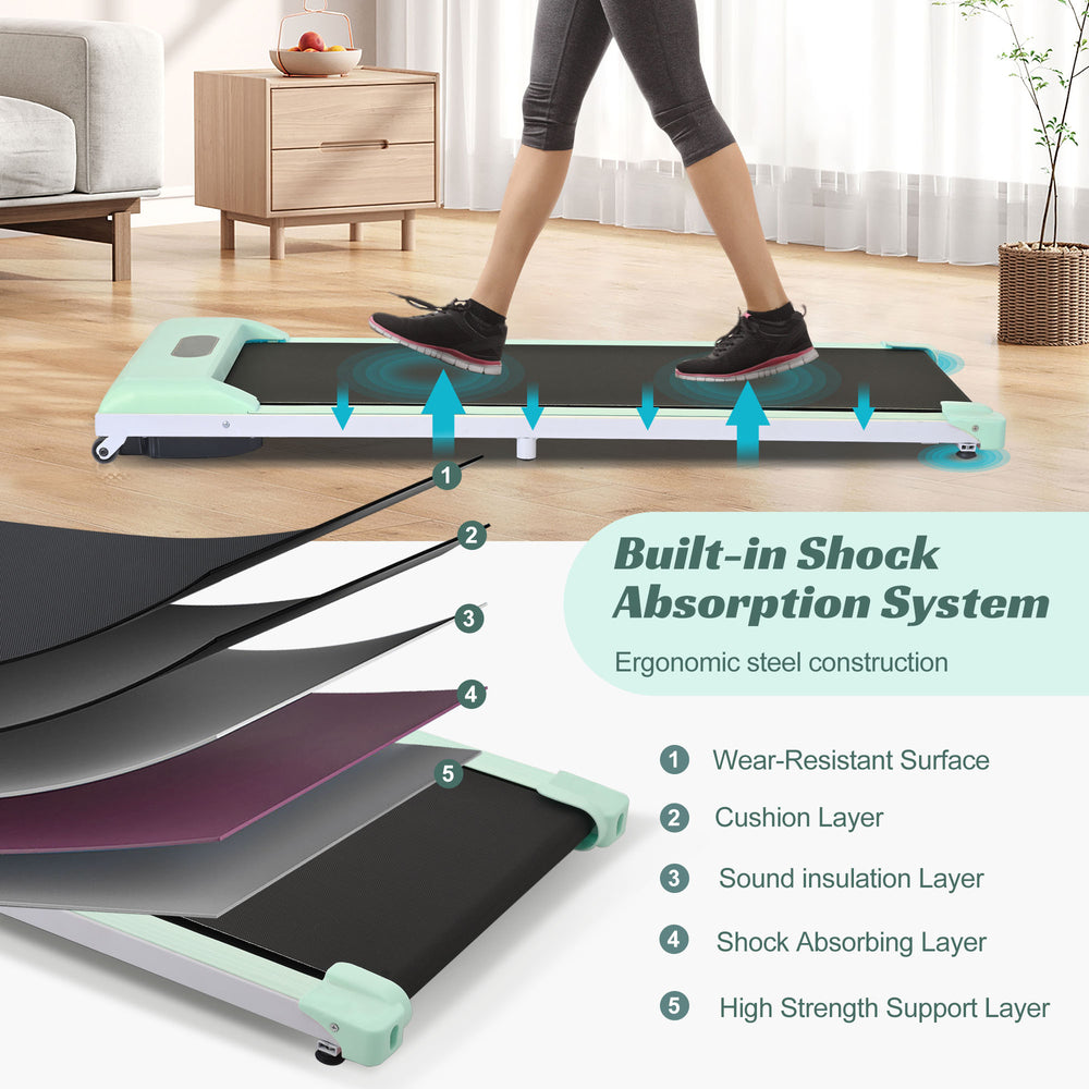 Smart Under Desk Treadmill for Home and Office Fitness