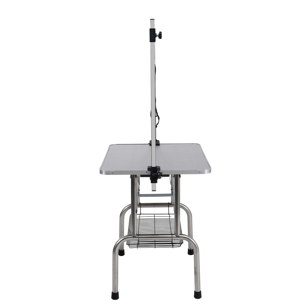 Portable Pet Grooming Table with Adjustable Arm