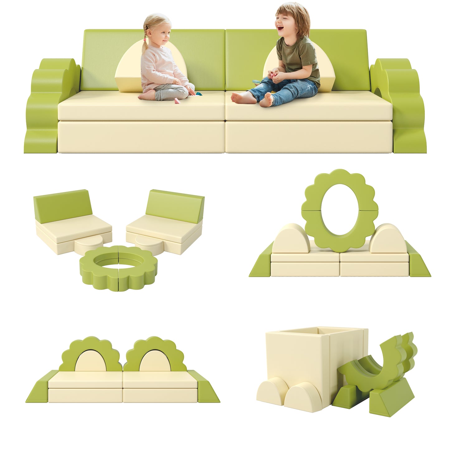 Cozy Climb & Play Foam Set for Kids