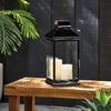 Shimmering Steel Lantern