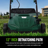 Revive Your Lawn: Electric Dethatcher & Scarifier with Large Collection Bag