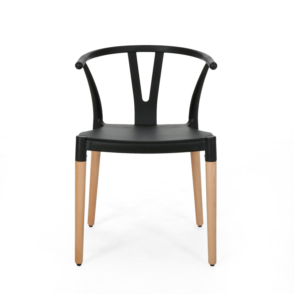 Chic Duo Plastic Dining Chairs