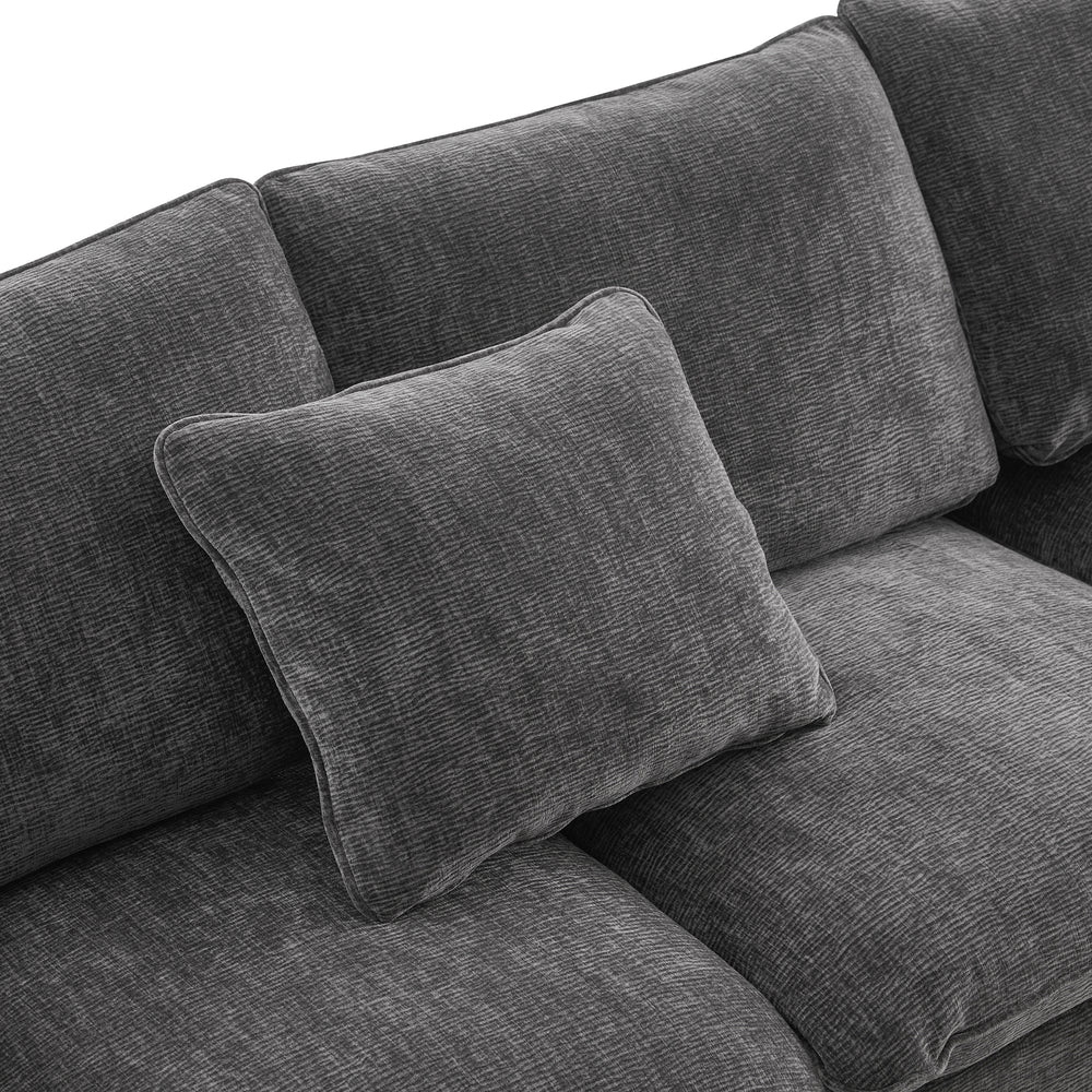 Chic Modular U-Shaped Sofa Set