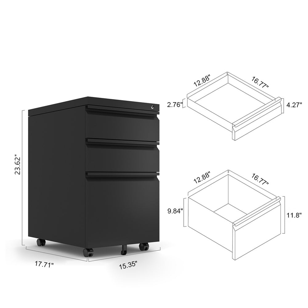 Secure Mobile File Cabinet