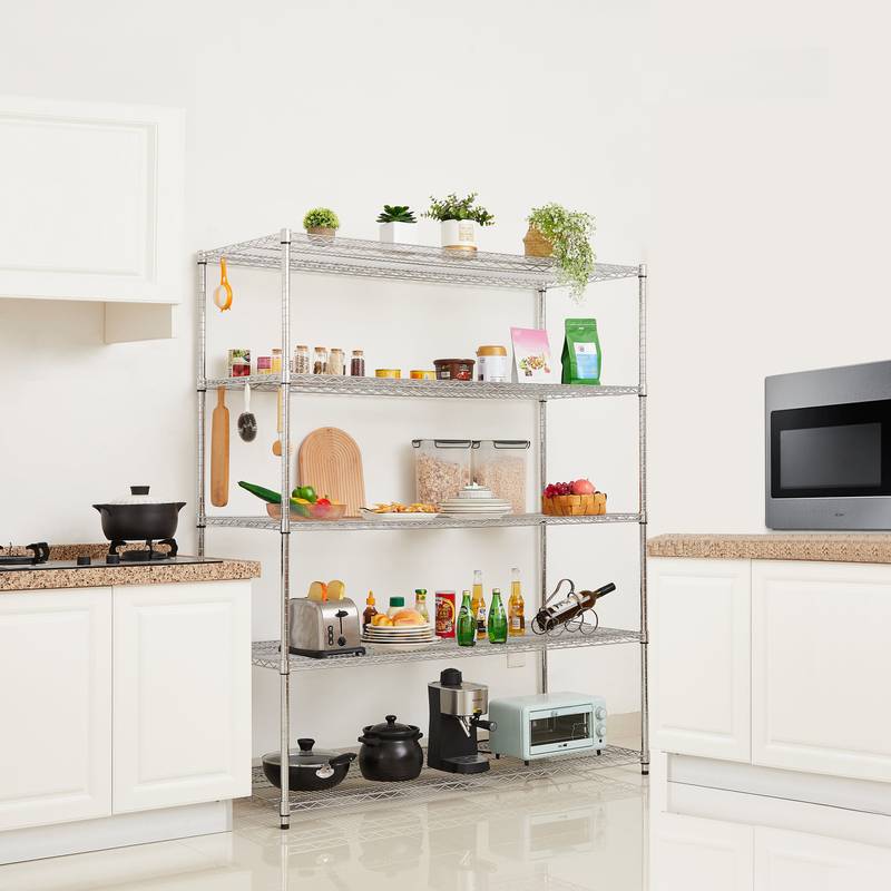 Maxi-Shelf Pro: Heavy-Duty Adjustable Wheel Racks