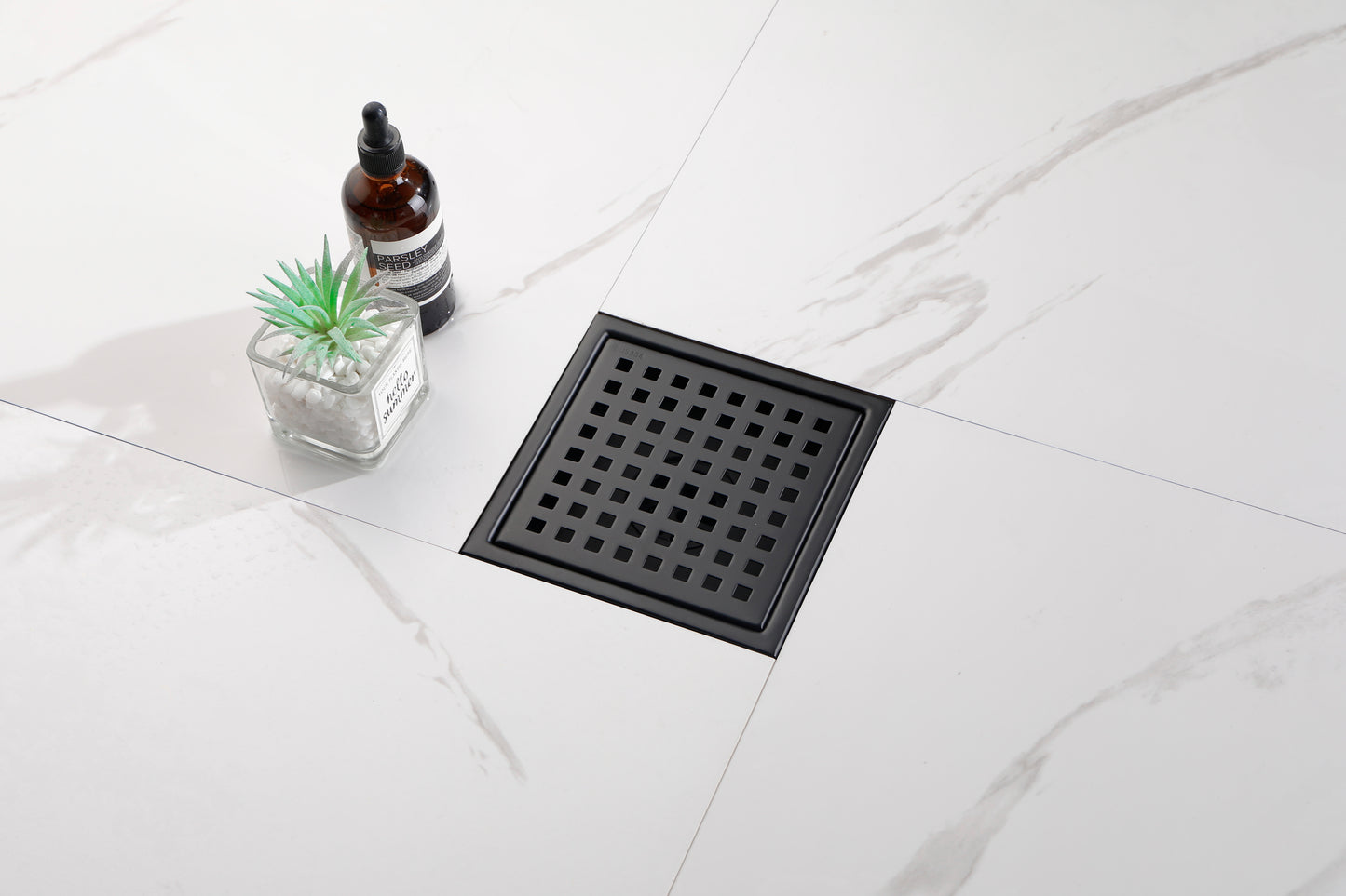 Sleek Square Shower Drain