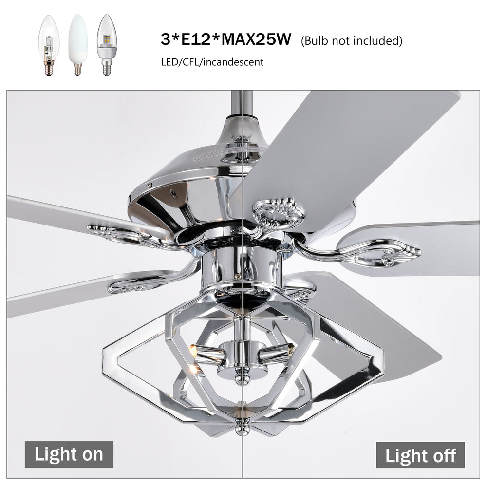 Crystal Breeze Ceiling Fan with Remote