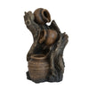 Charming Tiered Brown Pot Fountain