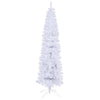 Chic White Slim Christmas Tree with Easy Stand