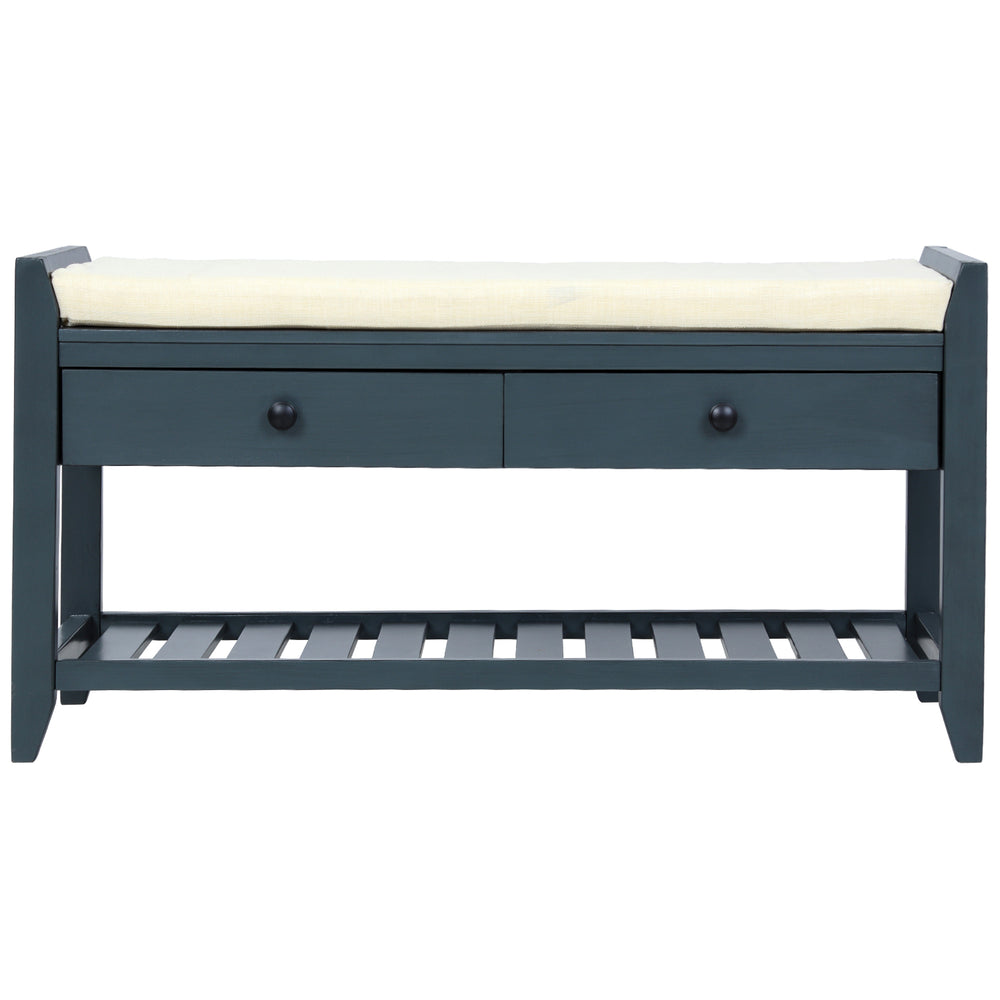 Comfort Seat Shoe Bench with Storage